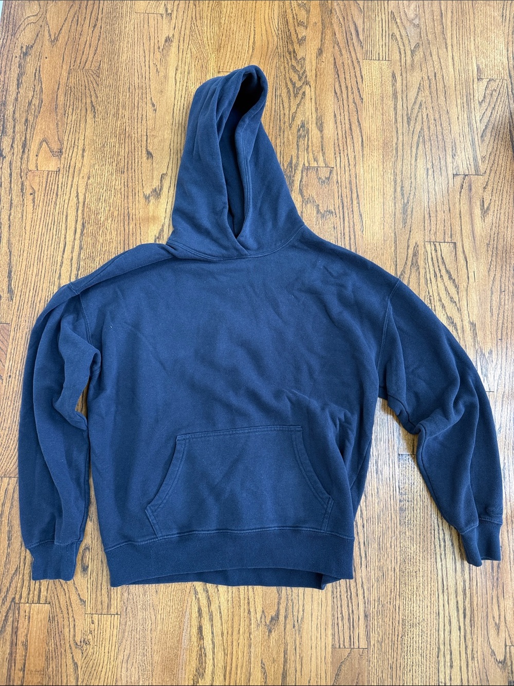Classic Hollister Women’s Navy Hooded Pullover Sweatshirt